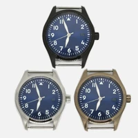 40mm watch accessories 316 stainless steel 40mm case dial and hands mineral glass solid case back fit nh35 automatic movement