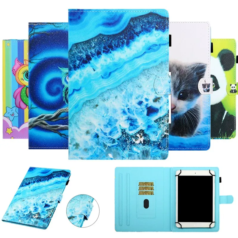 Чехол книжка для планшета 7 дюймов универсальный чехол Samsung Galaxy Tab A6 E дюймов/Huawei
