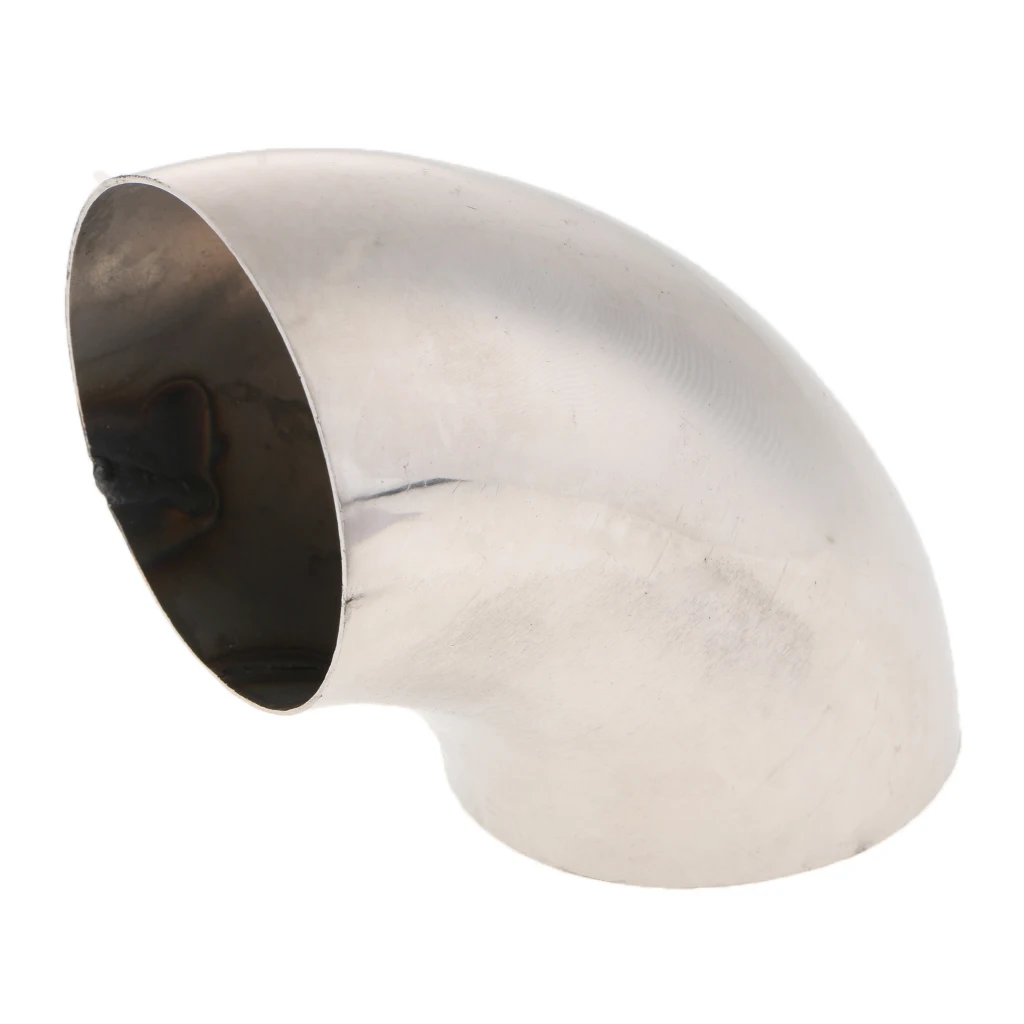 6 шт. Автомобильная/Автомобильная выхлопная труба из нержавеющей стали с углом 90