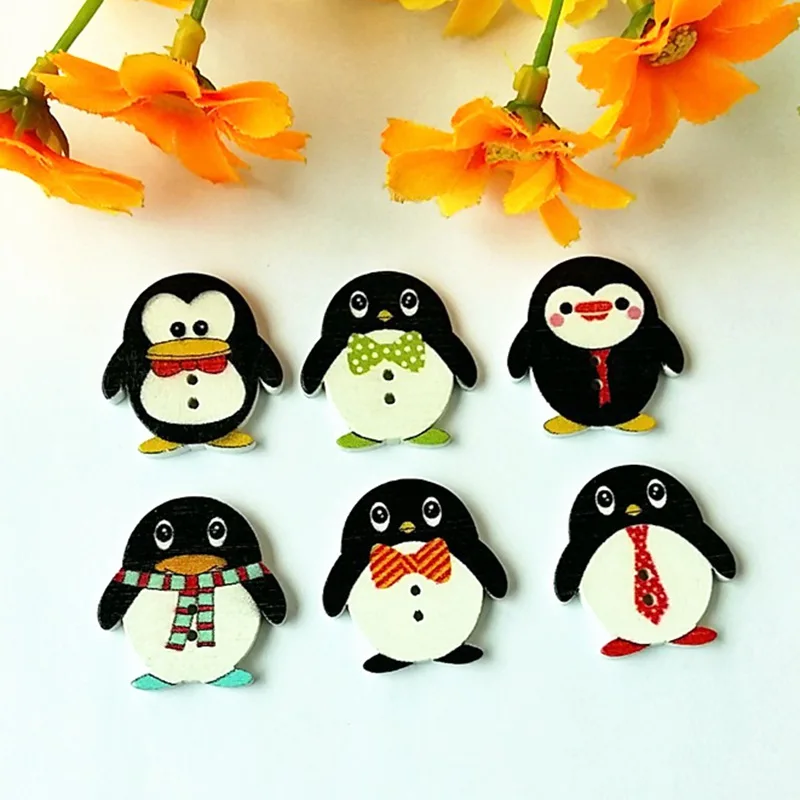 50 шт./партия, деревянные пуговицы с двумя отверстиями