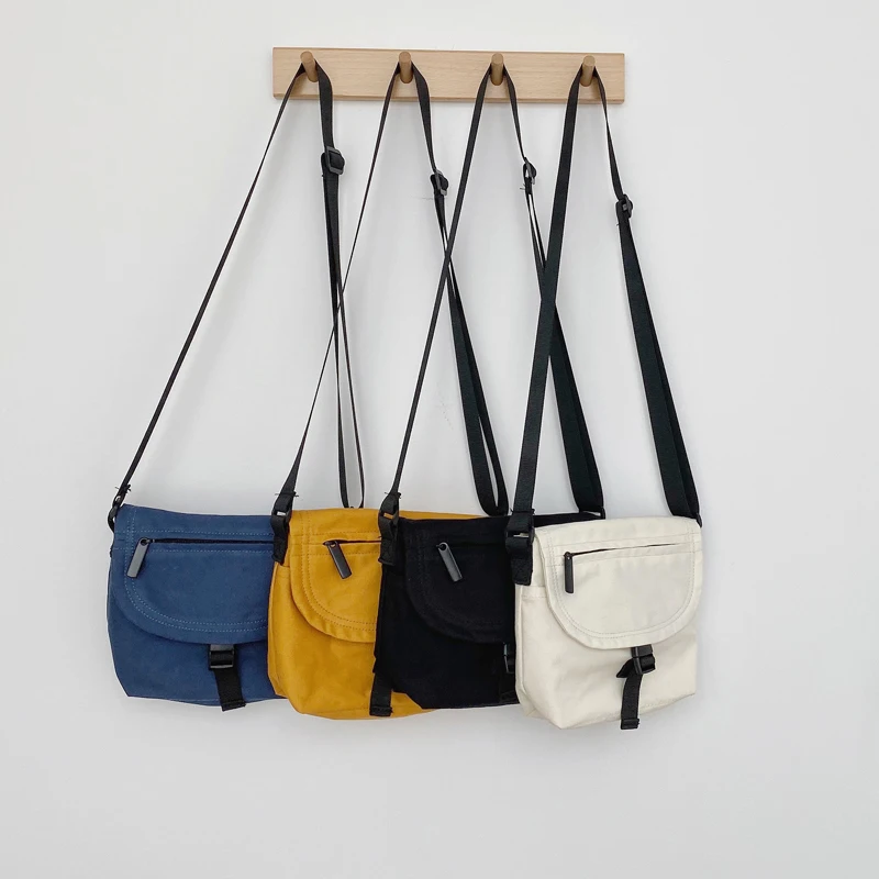 Новинка 2020 повседневная женская маленькая сумка через плечо холщовая Хлопковая