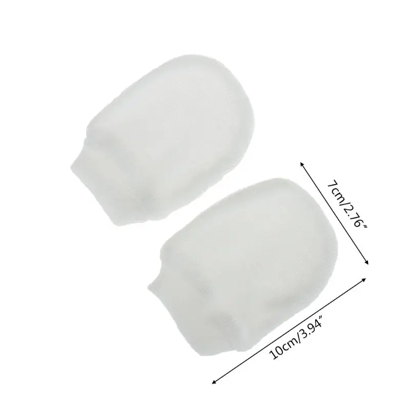 

3Pair Baby Anti Scratching Soft Gloves Newborn Protection Face Scratch Mittens H3CD