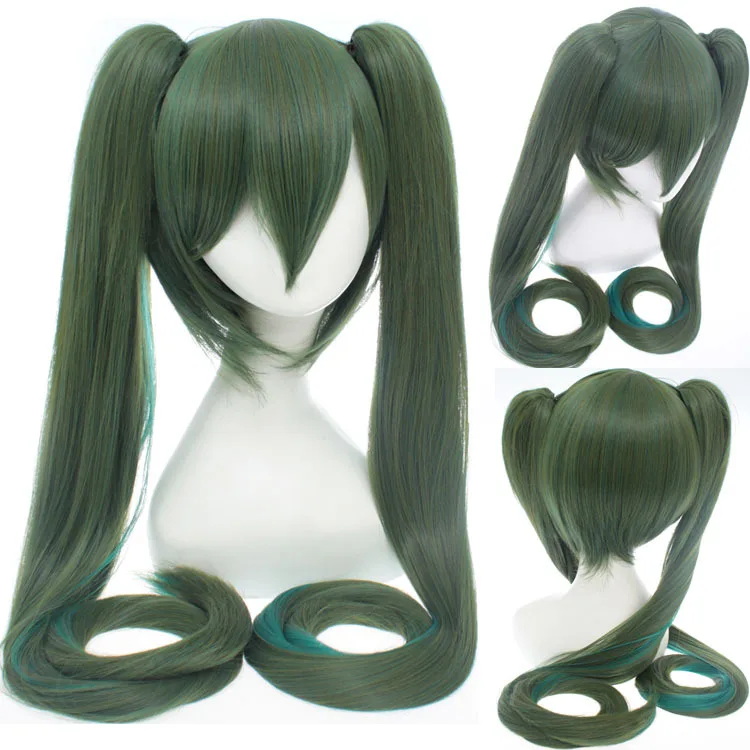 Cosplay&ware 28 Colors Vocaloid Miku Cosplay Wig Long Heat Resistant Synthetic Hair Clip Ponytails Wigs & Cap -Zentai shop online H4d45dd9c5c2d40c5ae93e92b9c0f0506P.jpg
