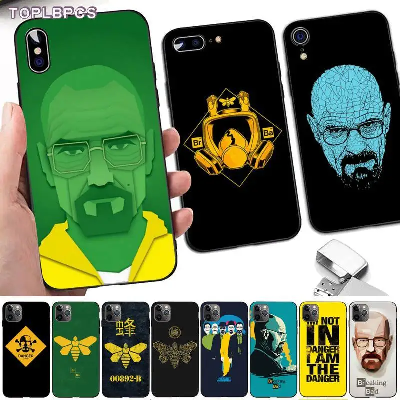 

Heisenberg Breaking Bad Coque Shell Phone Case for iphone 13 8 7 6 6S Plus X 5 5S SE 2020 XR 11 pro XS MAX