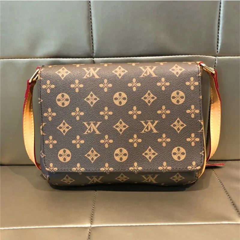 

2021 New Fashion Casual Small Square Bag High Quality Shoulder Messenger Bags Genuine Leather Women Purse and Handbags Cc Gg Bag
