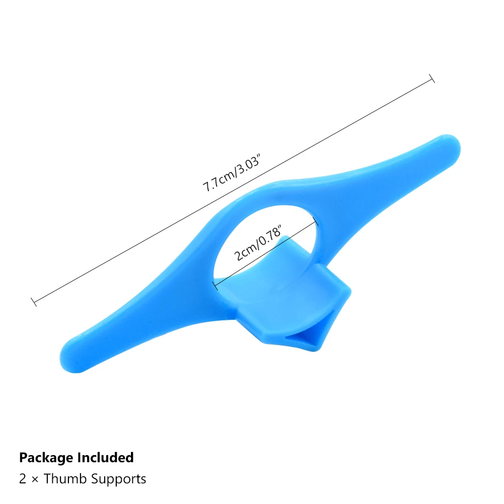 2 шт. многофункциональные пластиковые закладки для большого пальца| |
