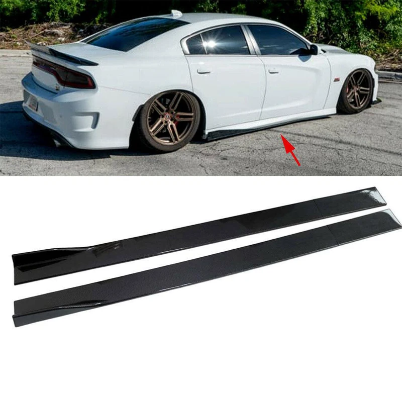 

Боковые юбки лояльности 2,2 м/86,6 дюйма, универсальный комплект удлинителя качающейся панели, губа с покрытием из углеродного волокна, комплекты удлинителей бокового дна автомобиля