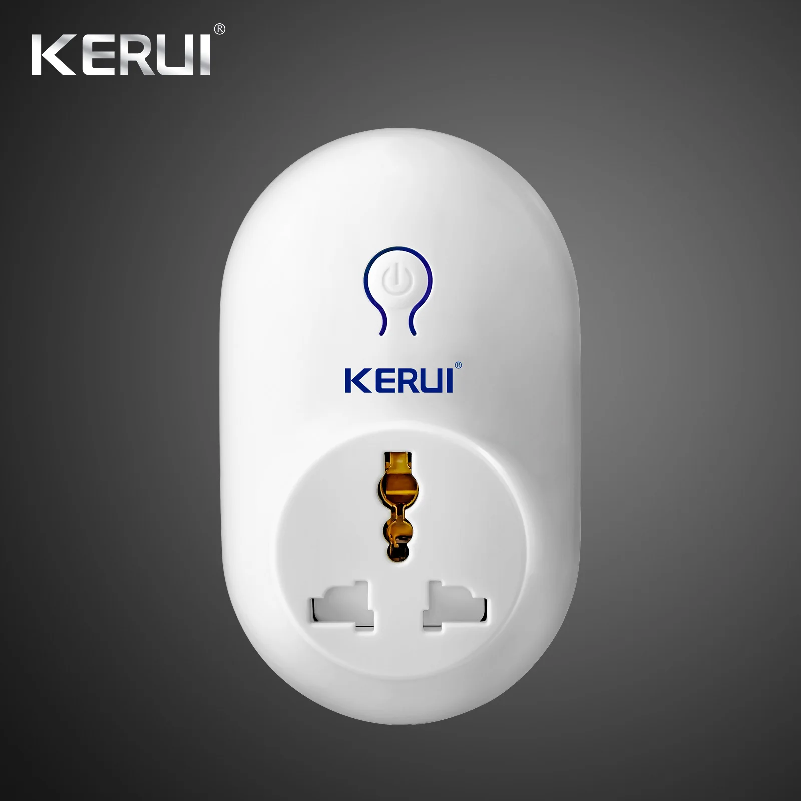 KERUI W18 беспроводная wifi GSM охранная система домашней сигнализации Android IOS App Беспроводной детектор дыма wifi умная розетка