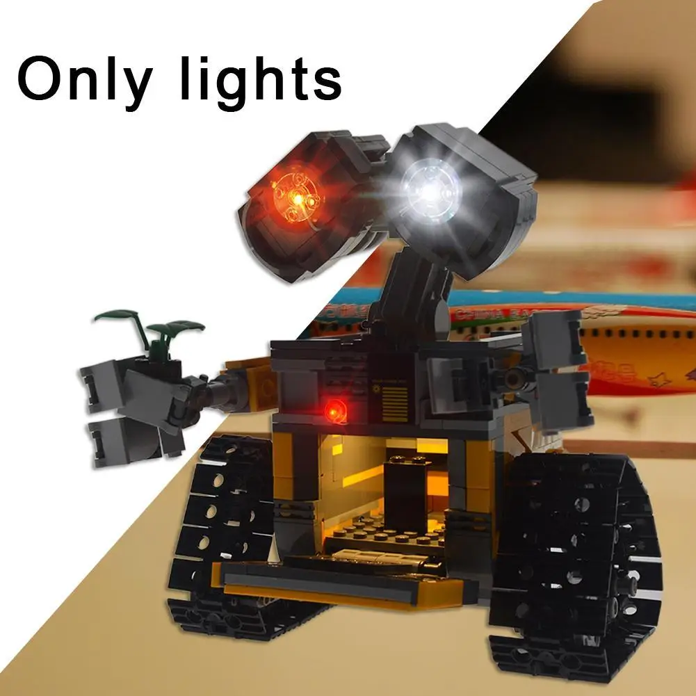Набор игрушек Lego 21303 со светодиодной подсветкой аксессуары сделай сам игрушки