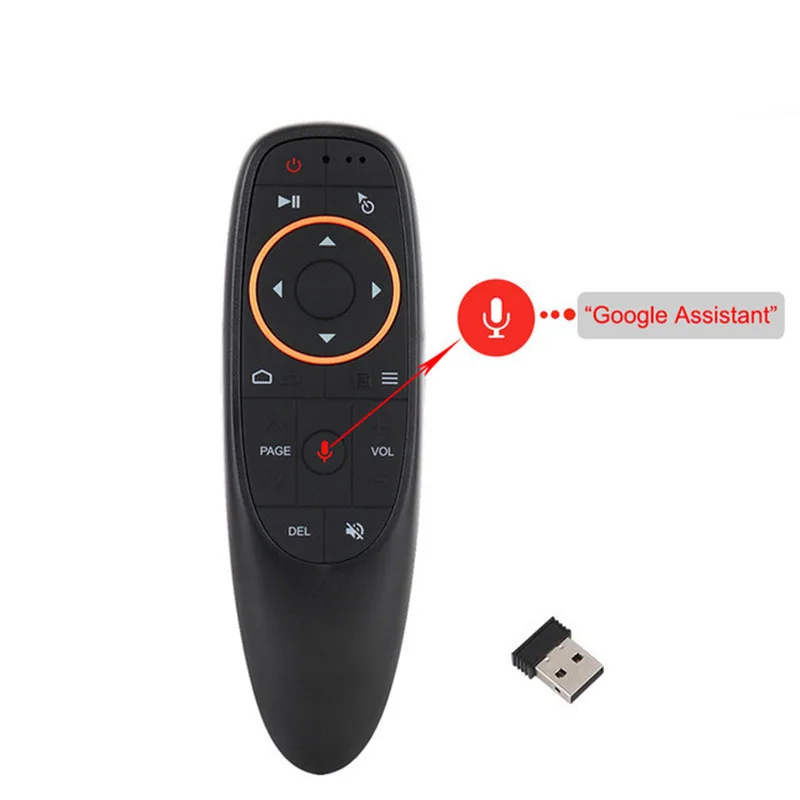 

G10s Fly Air Mouse Mini Remote Control G10 Wireless 2.4GHz For Android Tv Box With Voice Control For Gyro Sensing Game