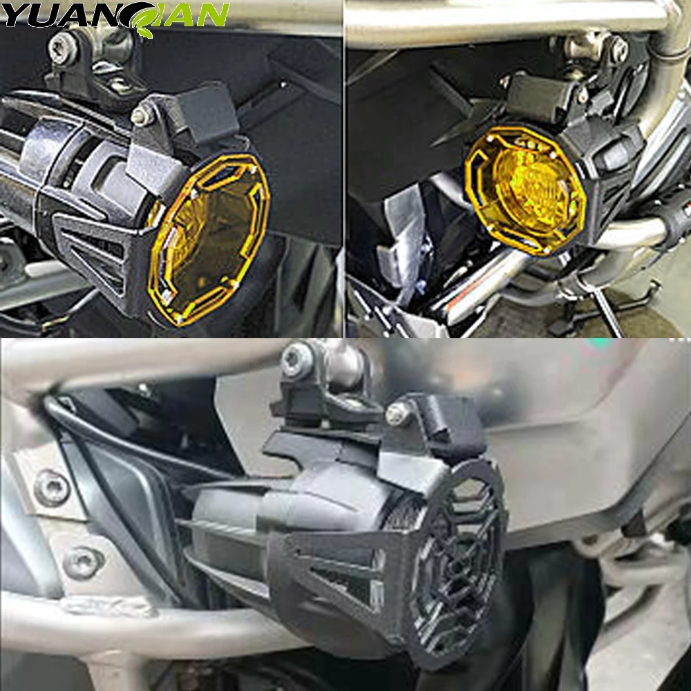 

for BMW R1200GS F800GS R1250GS F850GS F750GS ADV S1000XR G310R F900R XR motorcycle Flipable Fog light Protector Guard Lamp Cover
