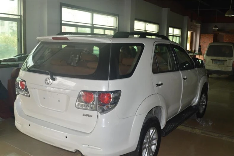 Багажник на крышу для TOYOTA Fortuner 2008-2015 рельсы из алюминиевого сплава барные стойки