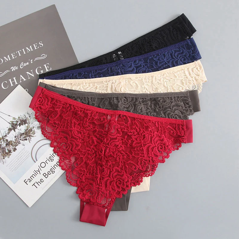 

Новинка, сексуальные кружевные трусики-стринги для женщин, нейлоновые шелковые трусики, стринги, трусики, нижнее белье, женские трусики с цв...