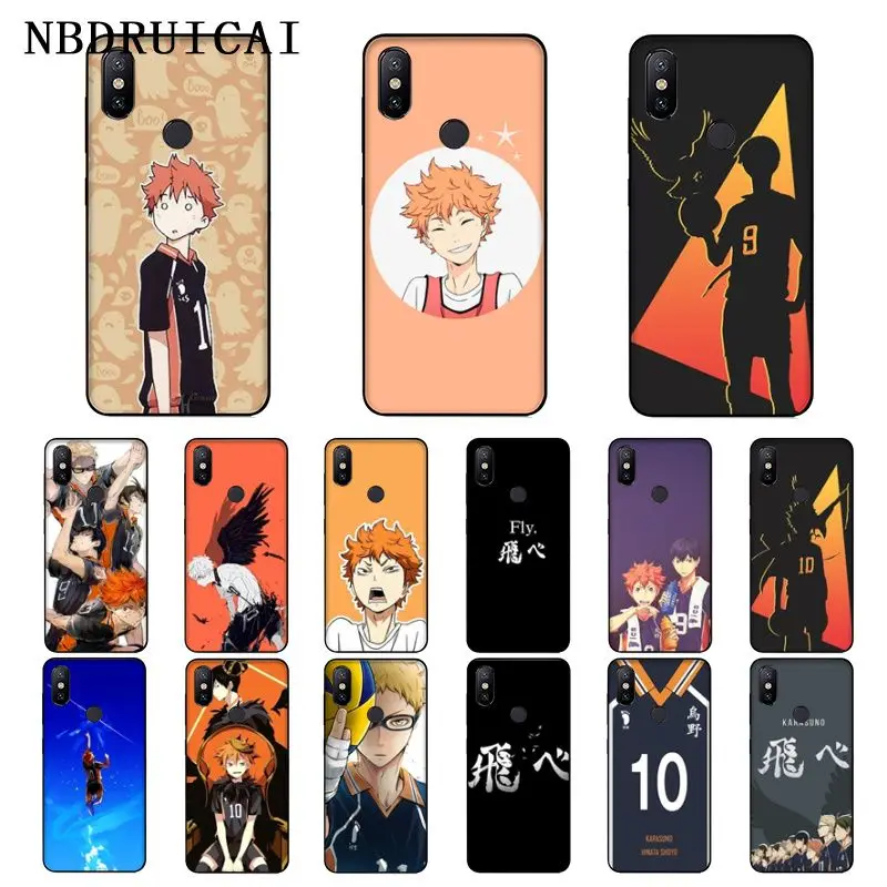 NBDRUICAI Haikyuu Hinata атака джапана Аниме Высокое качество телефонный чехол для Xiaomi 8 9 se 5X