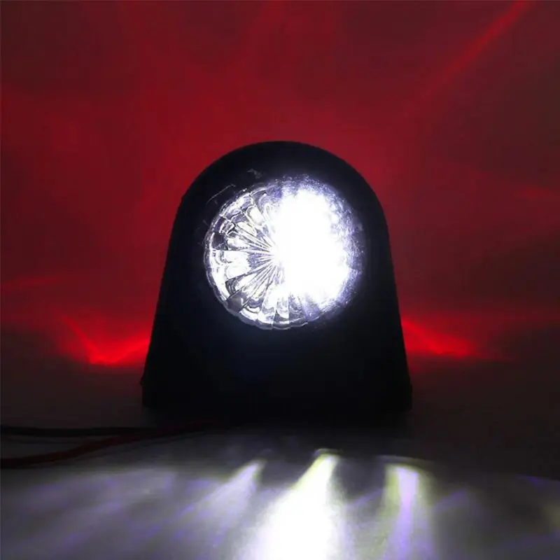 Super Bright Side Lights - 2 x 12V LED Marker Light Car Truck Trailer Red and white sidebar | Автомобили и мотоциклы