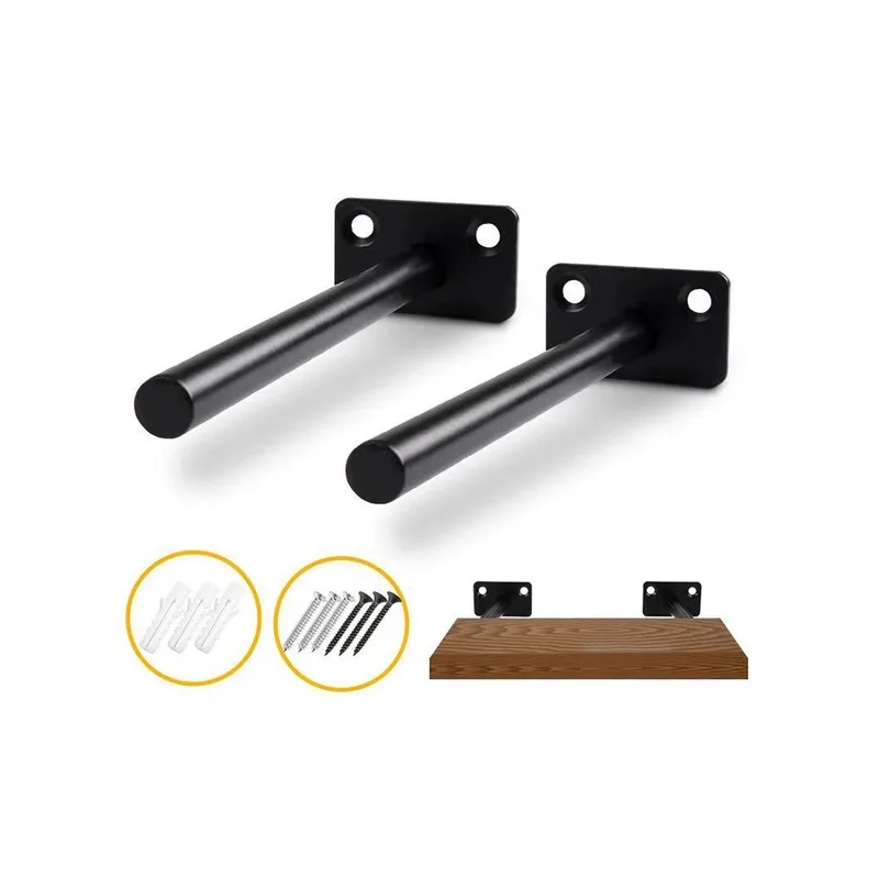 2 шт. круглые скрытые плавающие кронштейны для полки с тяжелой поддержкой