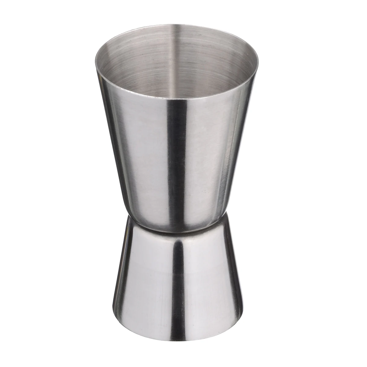 Двухсторонняя чашка для джиггера мерная ликера нержавеющая сталь коктейльный