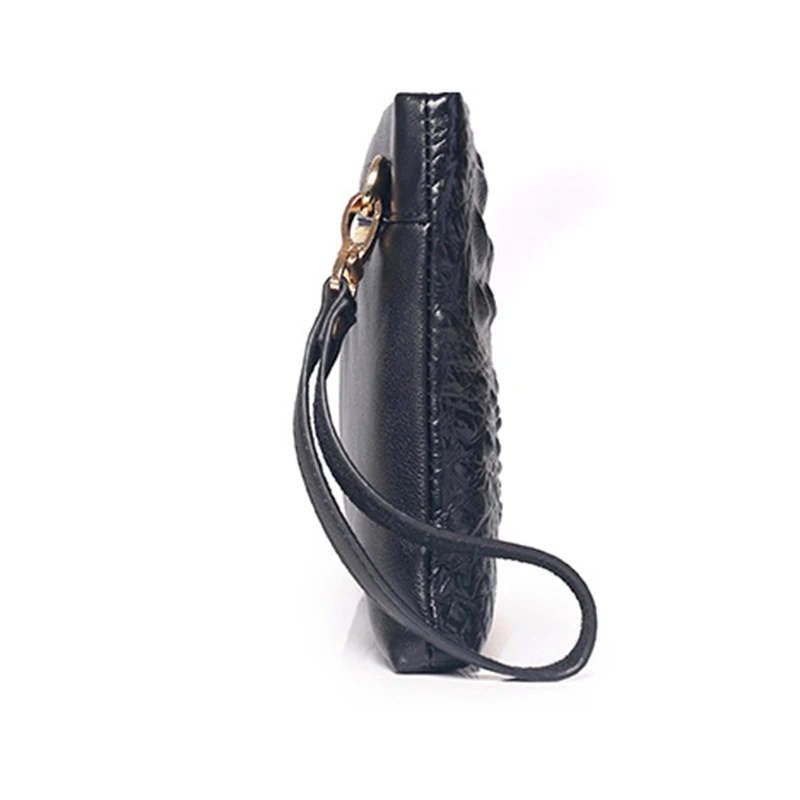 Модная кожаная сумка из воловьей кожи с узором крокодиловая кожа для мужчин