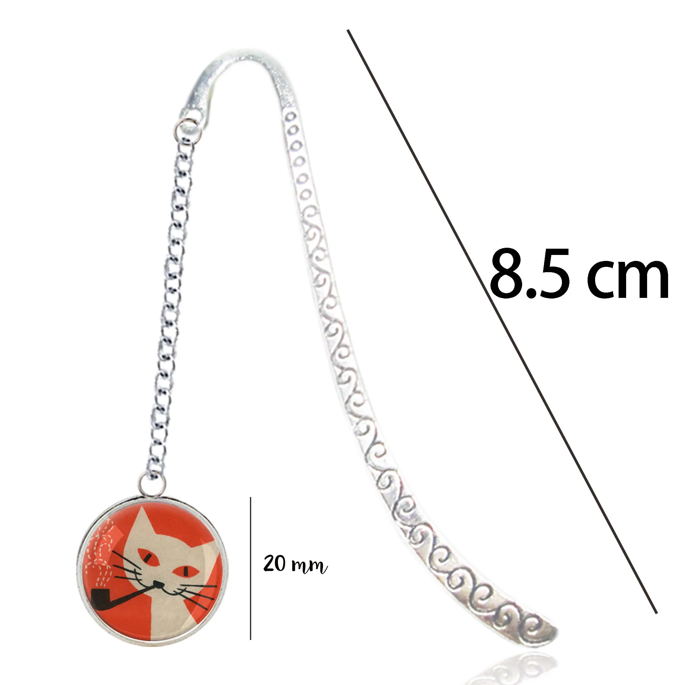 Металлическая Закладка значок Мяу в виде кошки для детского сада булавка Kawai