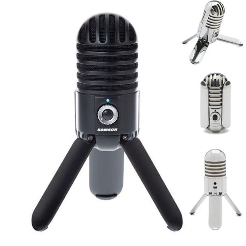 Микрофон Samson Meteor Mic и SR850 Студийный конденсаторный микрофон для компьютера дома