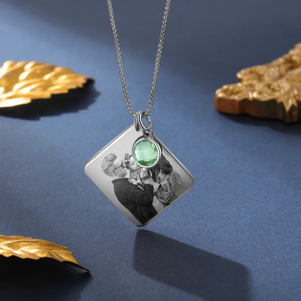 Ожерелье Jewelry Ora с гравировкой даты и календаря по индивидуальному заказу