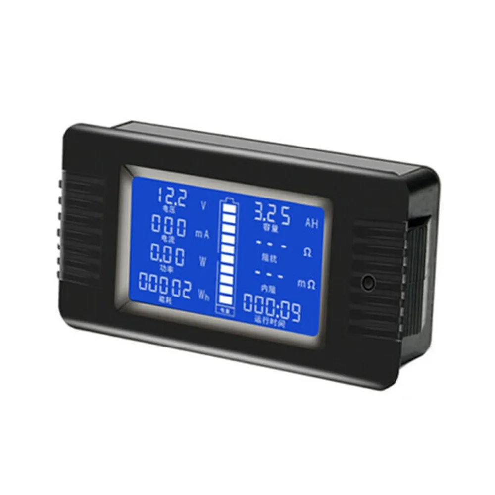 ЖК дисплей цифровой измеритель напряжения солнечной энергии мультиметр