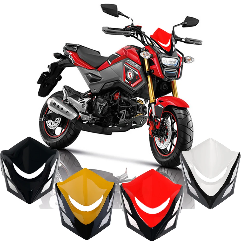 For Honda Grom MSX125 MSX 125 M3 M5 2013 2014 2015 Motorcycle Front Windshield Windscreen Headlight Cover Wind Guard Accessories