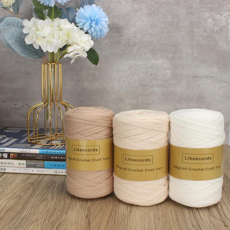 Ткань для вязания крючком Likeecords ручная вязка вязание шерсть ручной вязки сумка