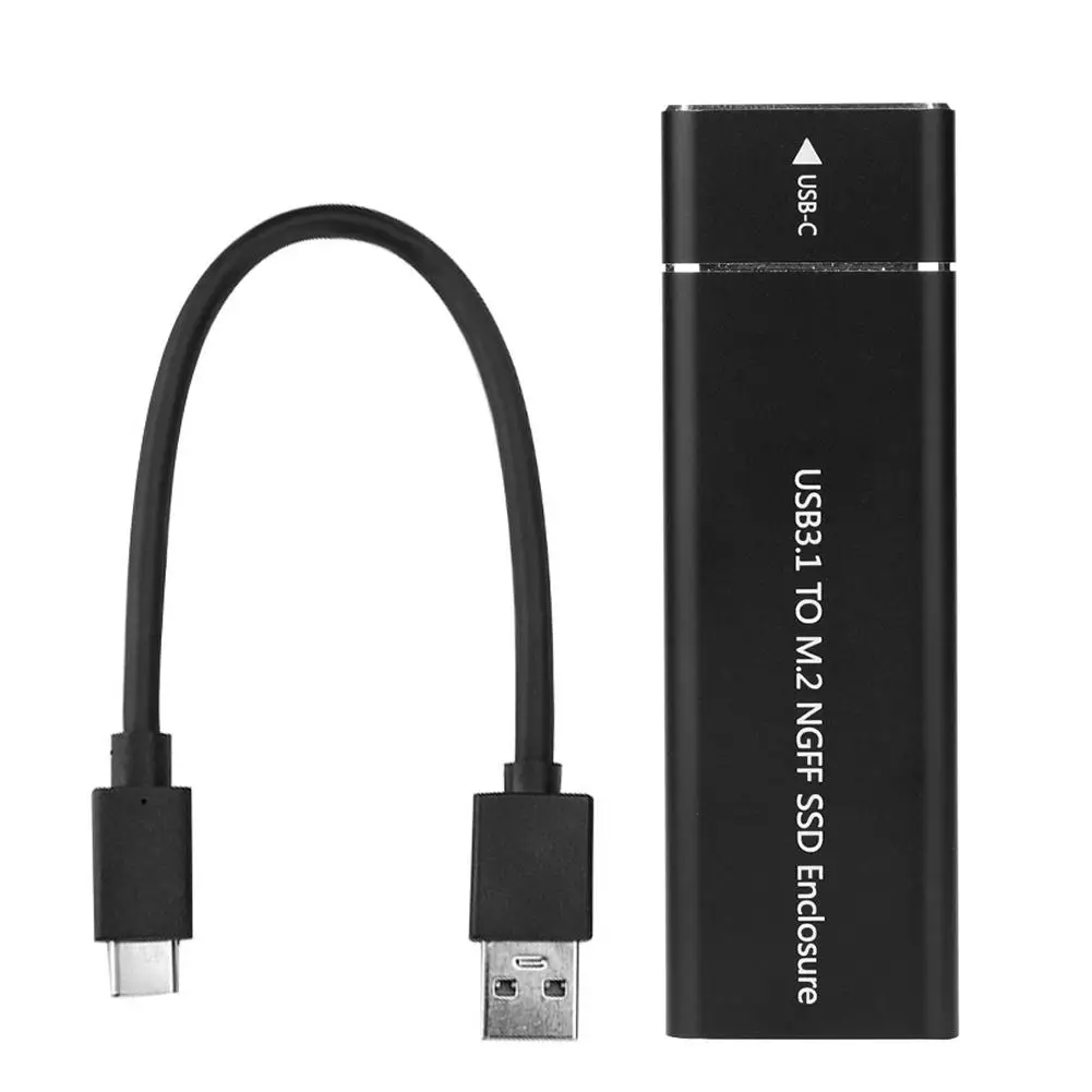 

Корпус для SSD-накопителя, USB 3,1 Type-C на M.2 NGFF, 6 Гбит/с
