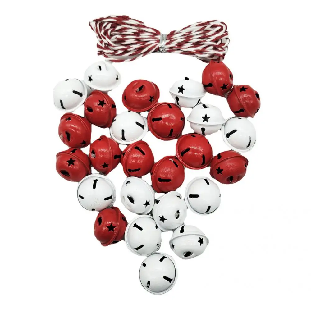 

Crisp Sound Metal Mini Hanging Ornaments Bell with Rope for Household