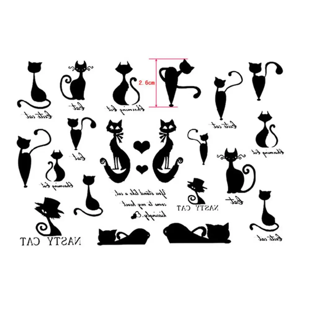 JYTOP новые модные съемные водостойкие временные тату-наклейки для тела DIY наклейки