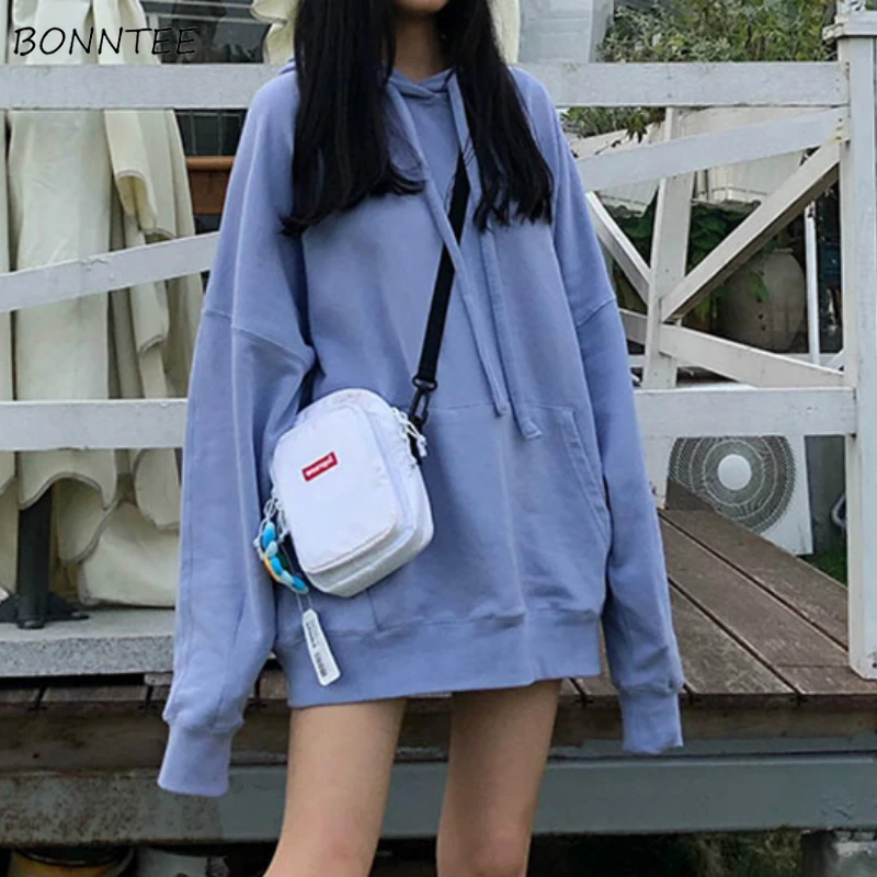 

Толстовки с капюшоном женские корейские чистые розовые универсальные свободные Весенние женские пуловеры шикарные модные повседневные то...