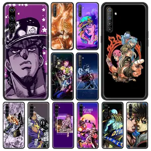 JOJO Shockproof Case For Realme C3 8 Pro Bag Fundas Silicone Soft Black
Cover For Realme 6 7 Pro C21 Shell Luxury Coque Capa TPU
