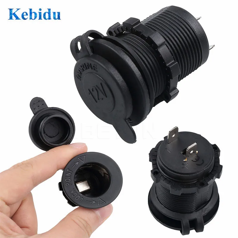 Водонепроницаемая розетка для автомобиля лодки мотоцикла трактора KEBIDU 12 В