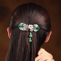 cellulose acetate hairpin fine coloured glaze head ornaments fish hair jewellery vintage barrettes accessories hairwear clip