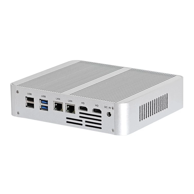 Newest Mini PC Intel Core i7 1065G7 i5 1035G4 Win1dows 10 M.2 SSD 4K 2xHDMI2.0 2xLAN SD Optical SPDIF 8*USB Desktop Computer | Компьютеры