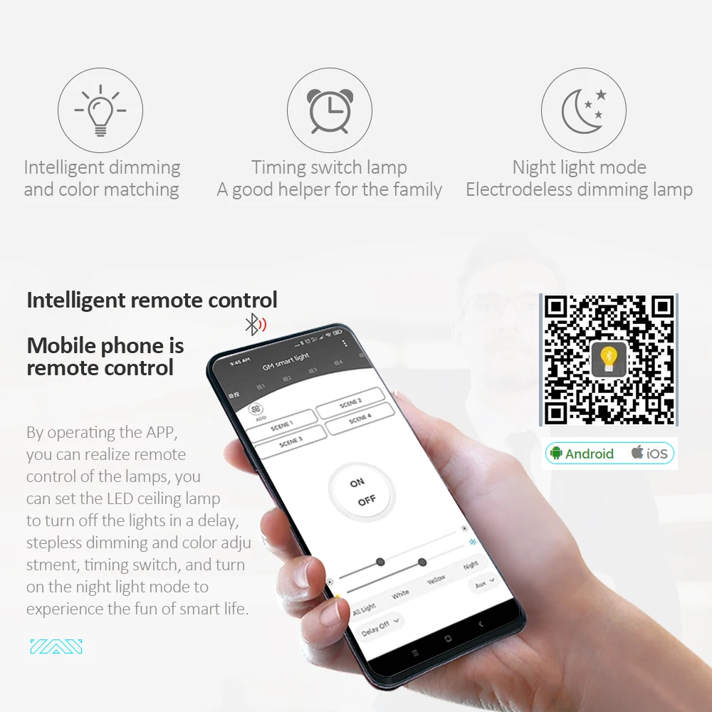 Светодиодный светильник Современная Звездная Люстра для гостиной спальни пульт