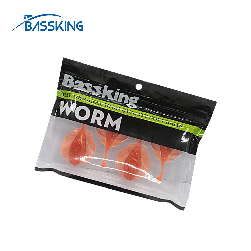 BASSKING 48mm/1.8g 70mm/5.5g Soft Baits Fishing Lure Herring Bionic Artificial Silocone Bait Pesca Wobbler Bass Worm Swimbait | Спорт и