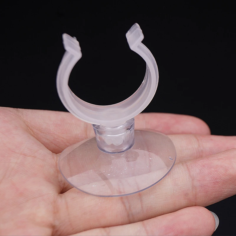 5Pcs Aquarium Suction Cups Fish Tank Oxygen Tube Open Clip Fixing Clamps Holder For Air Line Hose Heater Thermometer | Дом и сад
