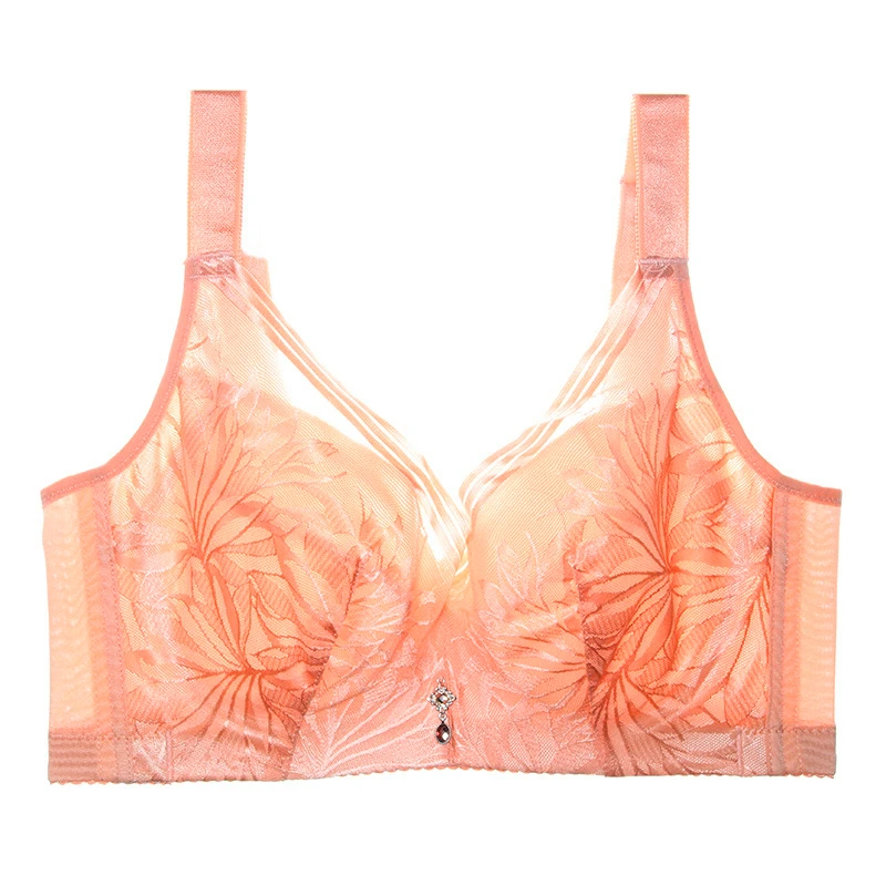 Женское кружевное нижнее белье летние тонкие бра с пуш ап|Бюстгальтеры| |