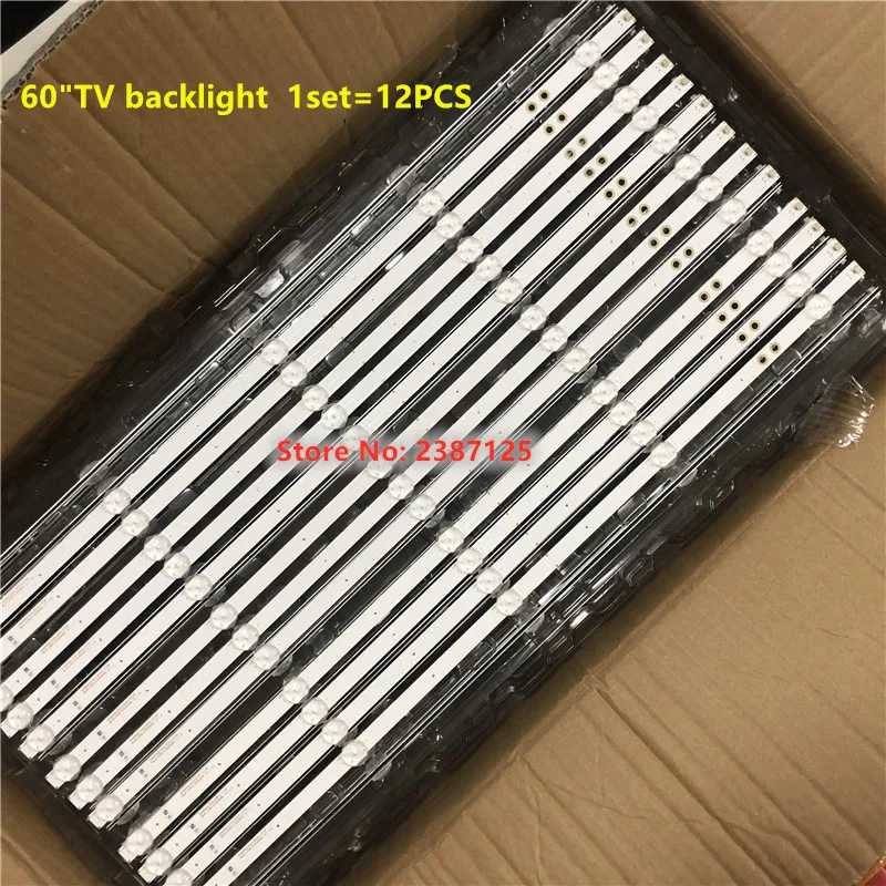 

100% New 12pcs/Kit LED strips for SONY 65 TV KD-65X750F KD-65XF7596 SVA650A66 5LED REV04 171128