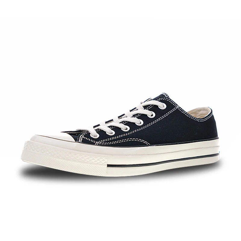 Converse All Star 1970S Classic Canvas Low Top Skateboarding Shoes for Men and Women Unisex Anti-Slippery 162054C Black 35-44 | Спорт и