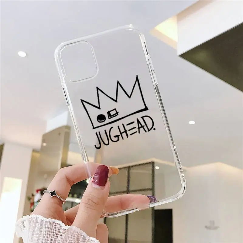 

Southside Serpent Jughead Jones Phone Case Transparent for iPhone 6 7 8 11 12 s mini pro X XS XR MAX Plus SE cover funda