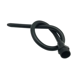 1 шт., черный силиконовый портативный распылитель для биде Shattaf, спрей для туалета, душа, Анальный очиститель, душ длиной 52 см