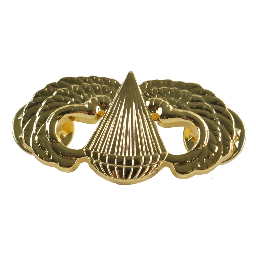 Металлический значок с парашютной квалификацией ВВС США брошка на