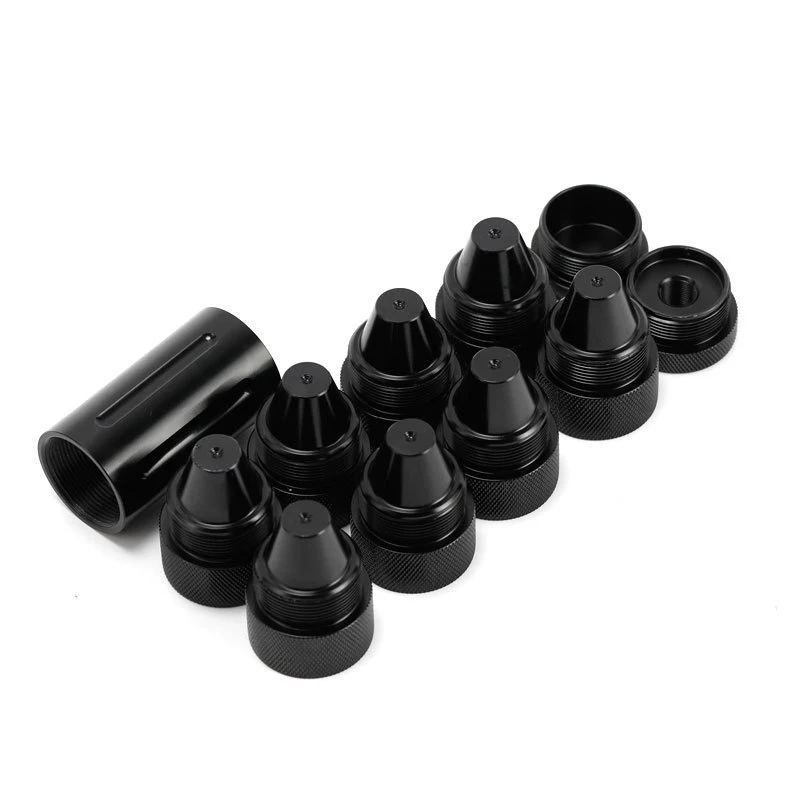 Автомобильный Алюминиевый топливный фильтр ловушка для растворителей 10 дюймов с