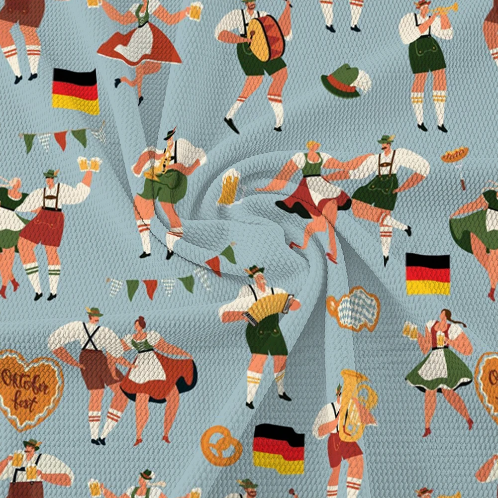 Октоберфест пивной узор печатная пуля текстурированная Ливерпуль Пэчворк Ткань