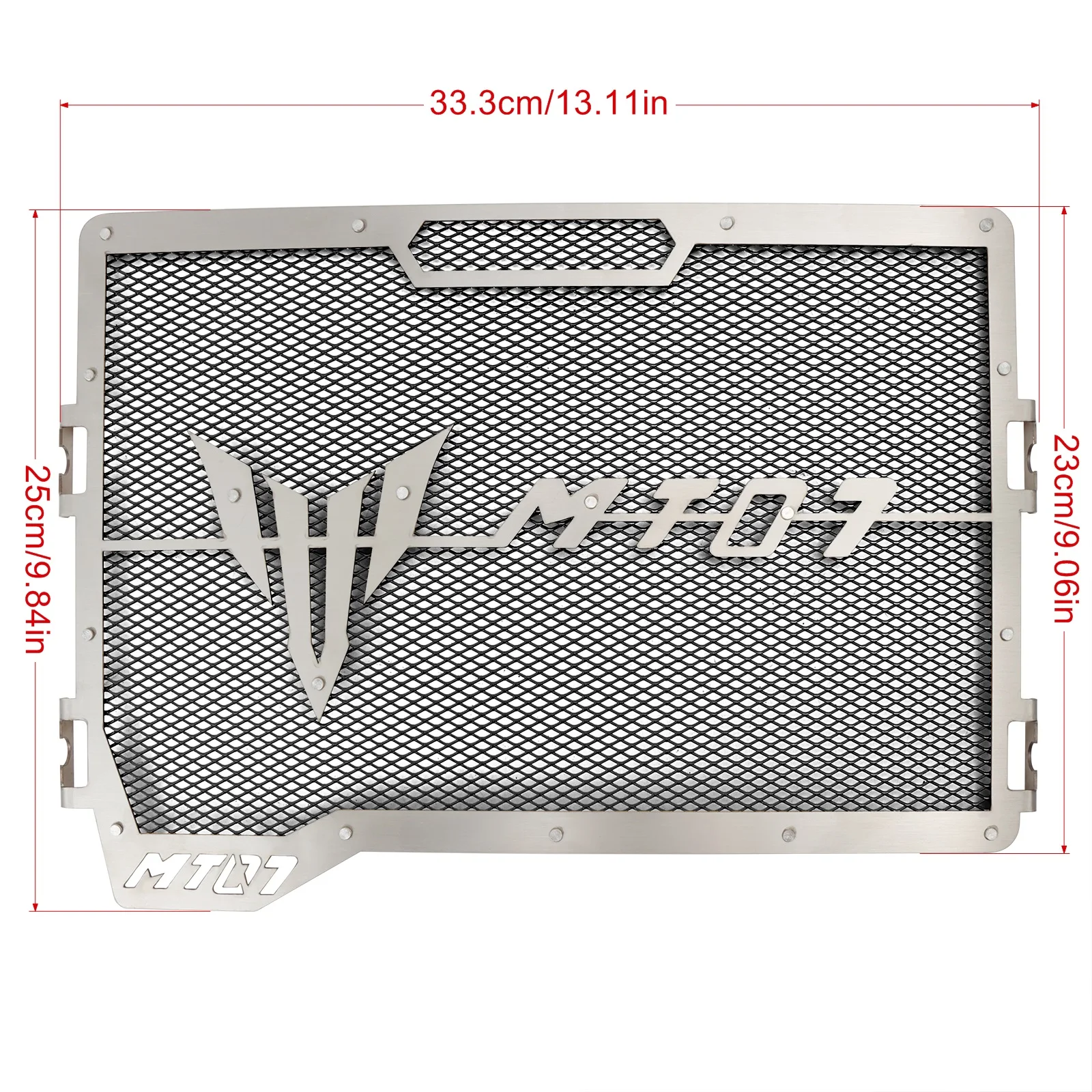 Защитная крышка радиатора мотоцикла защита гриля Защита для Yamaha MT-07 MT07 MT 07 FZ-07 FZ07 FZ