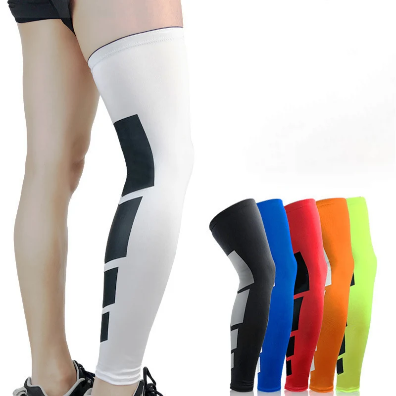 Защита для колена 1 шт. спортивный удлиняющий дышащий Размер ног баскетбольный