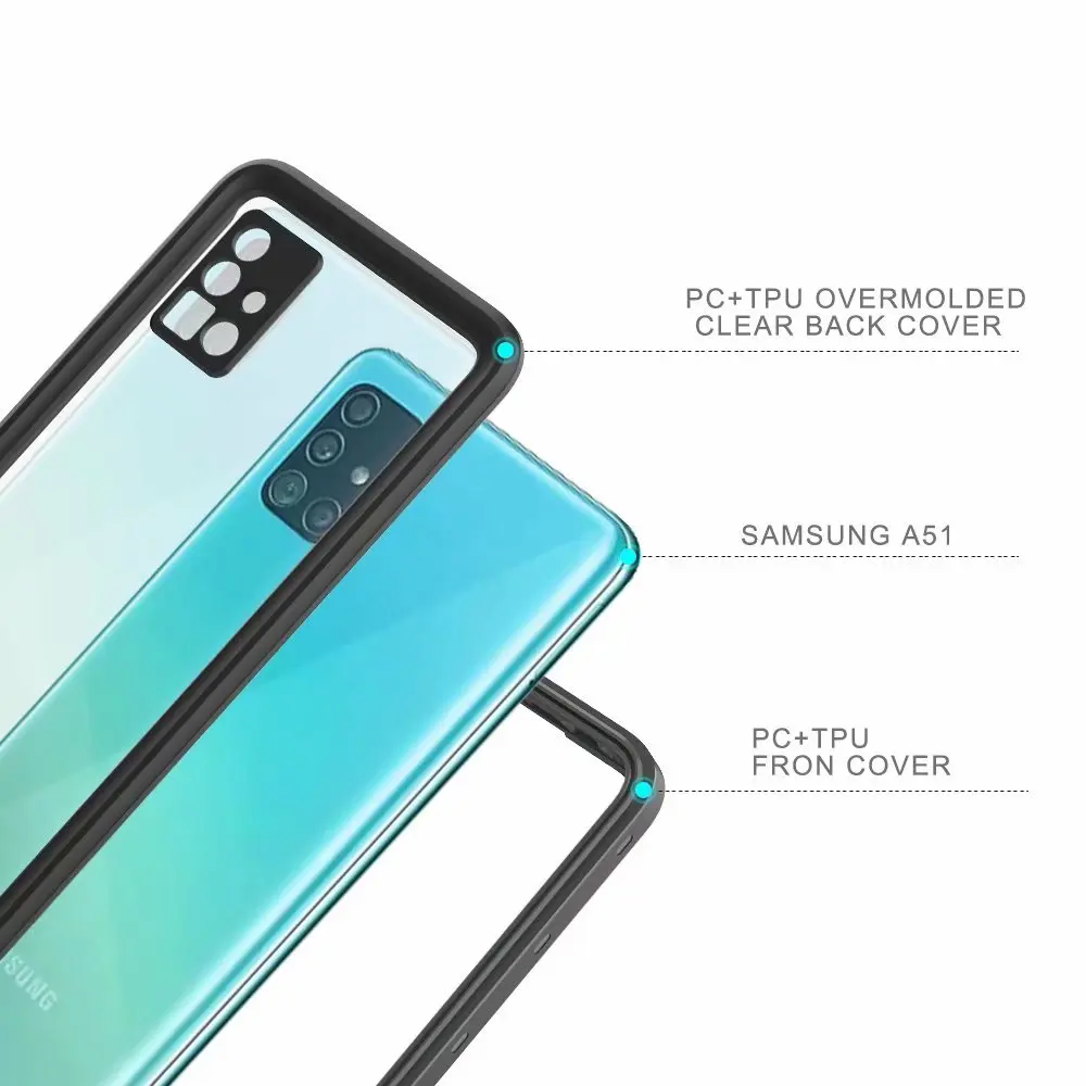 Водонепроницаемый чехол для Samsung Galaxy A51 Note 20 S10 S9 S8 Plus 9 8 S20 Note20 ударопрочный занятий